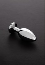 Jeweled Butt Plug BLACK - Medium - Butt Plugs & Anal Dildos