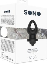 No. 58 - Anal Vibrator - Black - Anal Vibrators