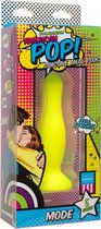 Mode - Silicone Anal Plug - 5 Inch - Yellow - Butt Plugs & Anal Dildos