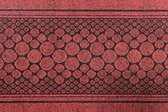 JYG Vloerkleed Stone - Keukenloper - Keukenmat - Anti Slip - 66x200 cm - Rood