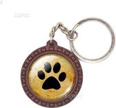 Akyol - Hondenpoot Sleutelhanger - Sleutelhanger hond - Dieren - Huisdier cadeau - Honden - Dogs keychain - Hondenaccessoires - Hondenspeelgoed