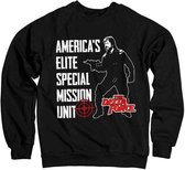 The Delta Force Sweater/trui -2XL- America's Elite Special Mission Unit Zwart