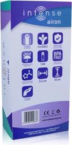 Intense toys - basis vibrator - 20 vibratie snelheden - paars - 18cm - airon