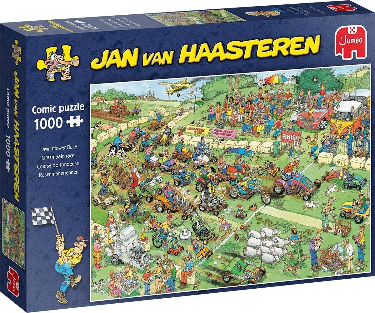 Jumbo Puzzel Jan Van Haasteren Grasmaaierrace 1000 Stukjes | bol.com