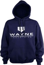 DC Comics Batman Hoodie/trui -2XL- Wayne Industries Logo Blauw