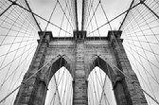 Poster Brooklyn Bridge New York City 50x70 cm.