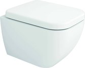 Saqu Cubiq Compact combi-pack hangtoilet incl. luxe toiletbril Wit