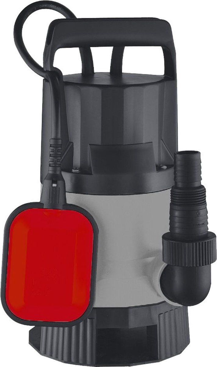 Pompe submersible 900W - 16000l/h- Pour eaux usées et propres- Avec  interrupteur à flotteur