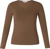 YEST Yamara T-shirt - Classic Brown - maat 40