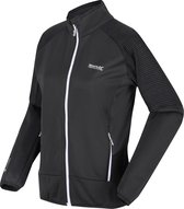 Regatta Softshelljas Yare Iii Dames Polyester Zwart/wit Mt 34