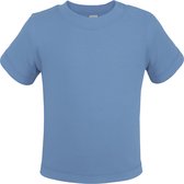 Link Kids Wear baby T-shirt met korte mouw - Baby blauw - Maat 74-80