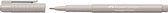 Faber-Castell fineliner - Broadpen Pastel - 0.8mm - grijs - FC-155488