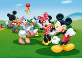 Disney poster Mickey Mouse groen, blauw en rood - 600651 - 160 x 110 cm