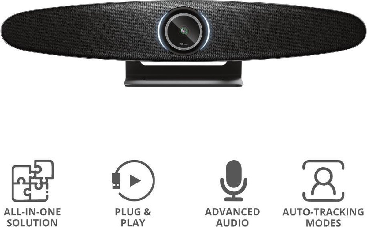 Trust Iris 4K Ultra HD Conference Camera thumbnail 4