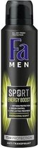 Fa Men deodorant spray double power boost mini (50ml)