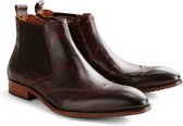 DenBroeck Front St. - Leren chelsea boots - Donkerbruin