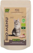 Biofood organic kat kip menu pouch - 100 gr - 20 stuks