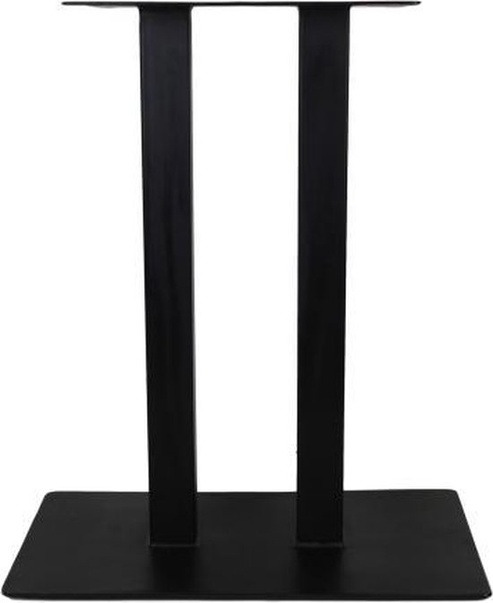 2 tafelpoten B50xH72 cm tafellopers X-vormig staal met poedercoating