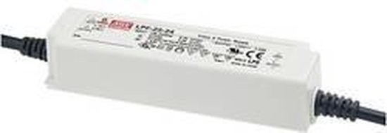 Mean Well LPF-25-24 Driver LED, Transformateur LED Tension Constante, Courant Constant 25,2 W 1,05 A 13,2 - 24 V