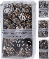 Dennenappels Kerststukjes - 15x8,5 Cm - Assorti - Kerstversiering