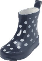 Playshoes Regenlaarzen Kinderen Stippen - Blauw - Maat 23