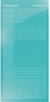 Hobbydots sticker - Mirror - Emerald