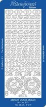 Starform Stickers Jubilee 8: Numbers (10 PC) - Silver - 0813.002 - 10X23CM