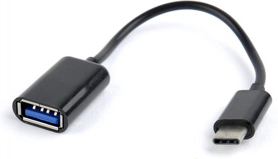 Gembird AB-OTG-CMAF2-01 câble USB 0,2 m USB C USB A Noir | bol