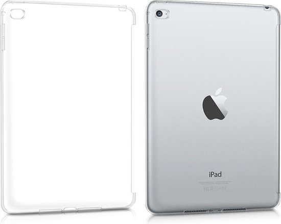 kwmobile Hoes geschikt voor Apple iPad Mini 4 - Tablethoes - Siliconen beschermhoes in transparant