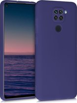 kwmobile telefoonhoesje voor Xiaomi Redmi Note 9 - Hoesje voor smartphone - Back cover in oceaanblauw