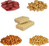 Protiplan | Hartige Snacks Mixverpakking I | 5 porties | Low carb snack | Snel afvallen zonder hongergevoel!