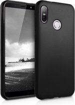 kwmobile telefoonhoesje voor HTC U12 Life - Hoesje voor smartphone - Back cover in mat zwart