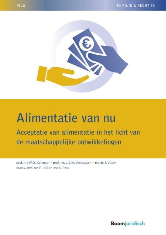 NILG - Familie en recht 25 - Alimentatie van nu
