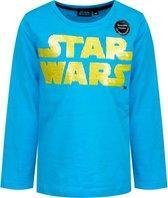 Star Wars  - Longsleeve - Blauw - 10 jaar - 140 cm