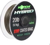 Korda Hybrid Stiff - Weedy Green - 20lb - 15m - Weedy Green
