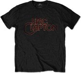 Eric Clapton Heren Tshirt -2XL- Big C Logo Zwart