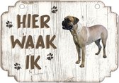 Waakbord | Hier Waak Ik: Bullmastiff