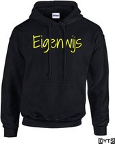 Hoodie | Karakter | Eigenwijs02 | Kids - fluor yellow, M 7/8(41cm)