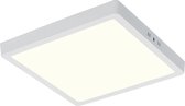 LED Paneel - 30x30 Natuurlijk Wit 4200K - 28W Opbouw Vierkant - Mat Wit - Flikkervrij