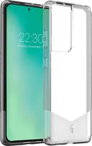 Bigben Connected, Versterkte hoes Geschikt voor Samsung Galaxy S21 Ultra 5G PURE, Transparant