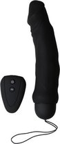 Ivan 10x Mode Remote Vibrerende Dildo - Vibo's - Vibrator Nature - Zwart - Discreet verpakt en bezorgd