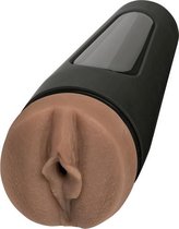 Main Squeeze Honey Gold - Toys voor heren - Kunstvagina - Beige - Discreet verpakt en bezorgd