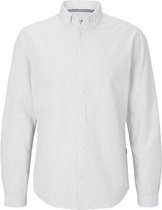 Tom Tailor Lange mouw Overhemd - 1022713 Wolwitecru (Maat: XXXL)