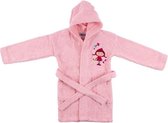 Interbaby Badjas Junior Katoen Roze Maat 50/92