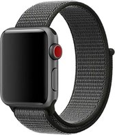 Wabando Nylon Band Exhibit Stormgrijs compatibel met Apple Watch 41/40/38 mm