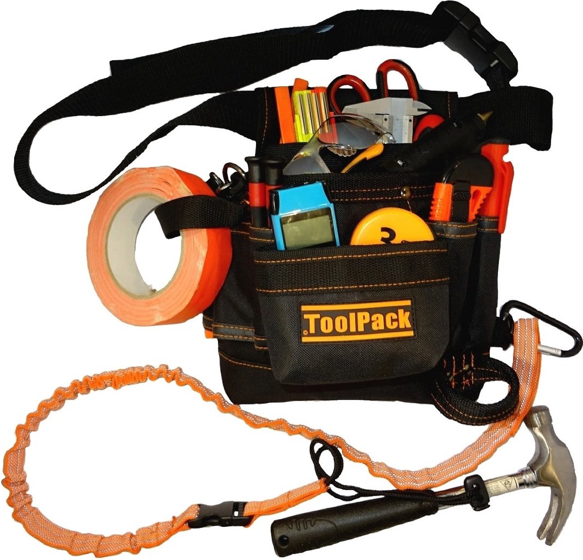 ToolPack Gereedschapsgordel met elastische veiligheidslijn 361.002