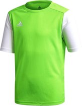 adidas - Estro 19 Jersey JR - Groen Voetbalshirt - 128 - Groen