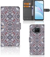 GSM Hoesje Xiaomi Mi 10T Lite Flipcover Flower Tiles