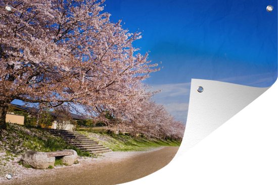 Tableau Toile Kyoto Jardin – Décoration Japon Zen 50x75 Cm