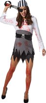 dressforfun - Griezelige zeeroofster M - verkleedkleding kostuum halloween verkleden feestkleding carnavalskleding carnaval feestkledij partykleding - 302251